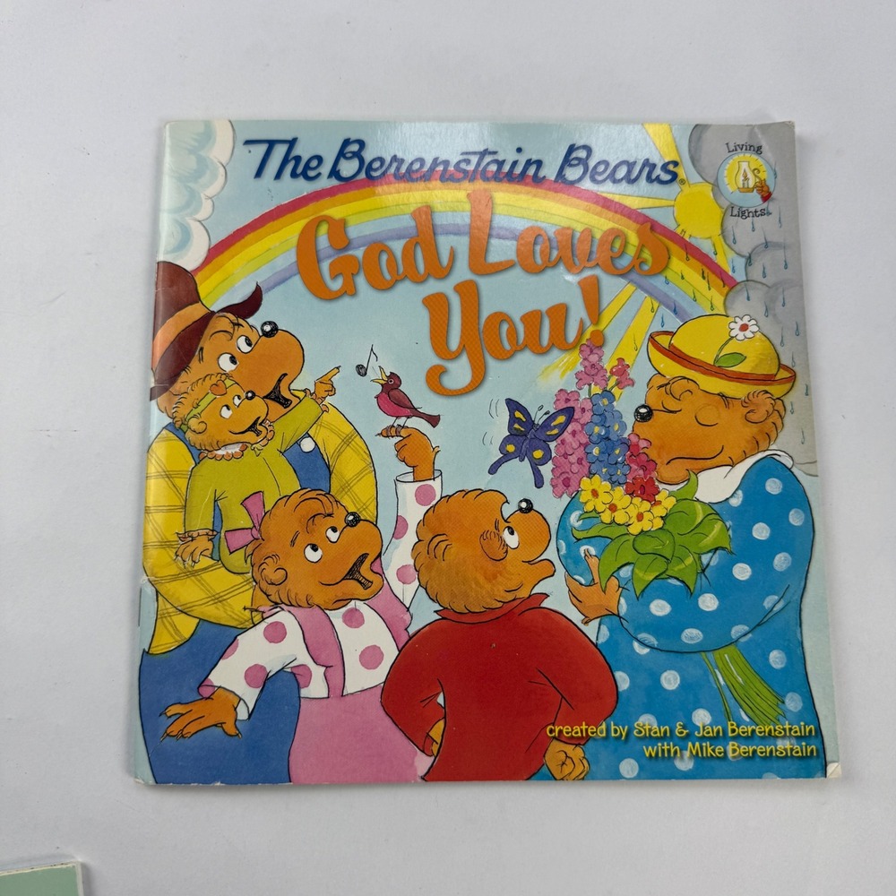 The Berenstain Bears God Loves You! Living Lights Paperback Stan‎ Jan Berenstain
